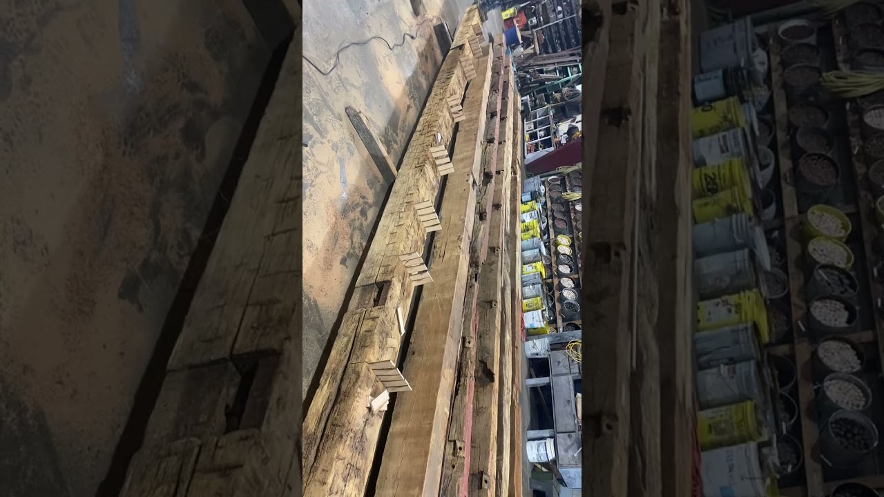 Ohio Valley Barn Salvage - Curved Beam Fix