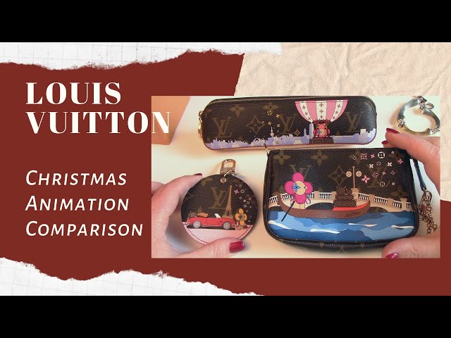 Louis Vuitton Vivienne Holiday Animation 2021 Limited Edition SLGs