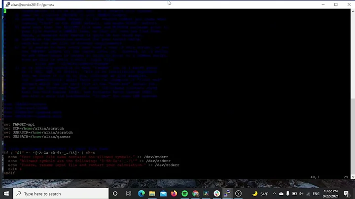 Comment compiler et exécuter GAMESS sur Linux avec les compilateurs et les bibliothèques Intel PART2