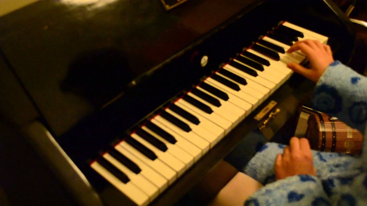 Antikes Harmonium mit Pedalantrieb