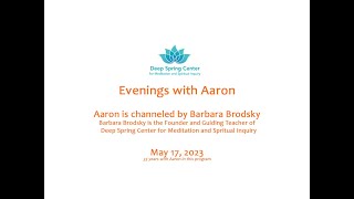 Evenings with Aaron | May 17, 2023