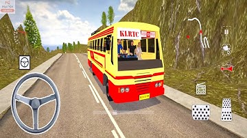 KSRTC Bus Accident in Bharat Bus Simulator 3D Game Android Gameplay | Indian Bus Games 3D