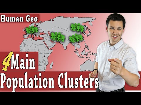 Video: Hva er de fire befolkningskonsentrasjonene?
