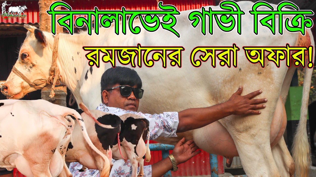 কাউন্সিলর ভাই মানেই সবার চেয়ে সেরা মানের গাভী ও সবচেয়ে কমদামে গাভীর প্রতিবেদন। আজকে মাথানষ্ট অফার!