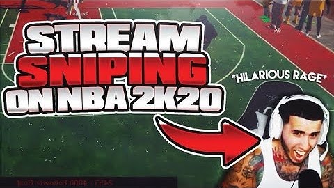 STREAM SNIPING FAMOUS STREAMERS NBA 2K20 & IT GOT TOXIC..*MUST WATCH* HILARIOUS REACTIONS!