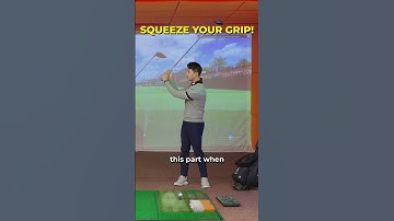 You need to SQUEEZE your grip #golf #aylexgolfacademy