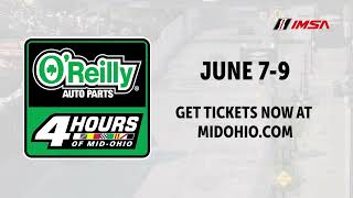 2024 O'Reilly Auto Parts Four Hours of Mid-Ohio Promo