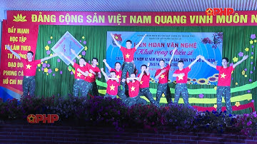 Đoàn cơ sở Trung đoàn 50: Liên hoan văn nghệ "Khát vọng chiến sĩ"