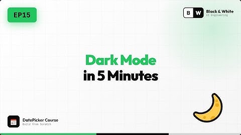 EP15 — Production CSS Theming with Custom Properties