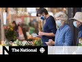 CBC News: The National | Confusion, rising COVID-19 cases ahead of Thanksgiving | Oct. 8, 2020