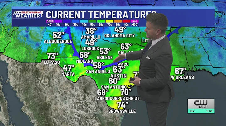 Slightly cooler Sunday ahead of a warm Christmas week | KXAN Forecast (Dec. 20)