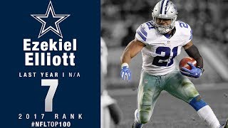 #7: Ezekiel Elliott (RB, Cowboys) | Top 100 Players of 2017 | NFL