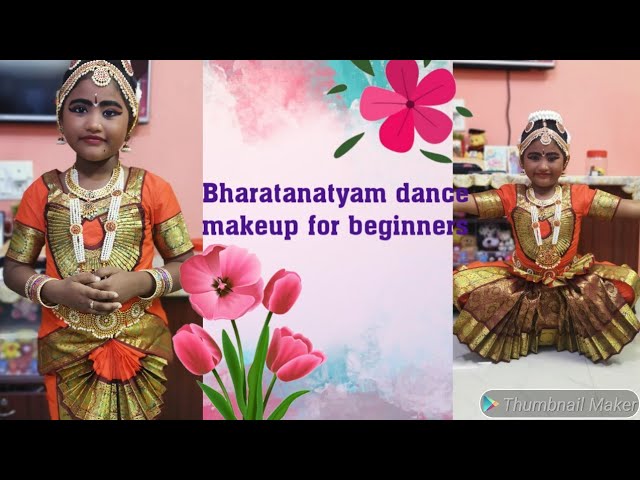 Traditional Indian hairdo for Bharatanatyam folk dance -  Nationalclothing.org