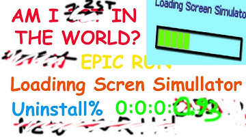 Loading Screen Simulator uninstall% for 0.93 [EPIC] **gone wrong** **gone sexual**