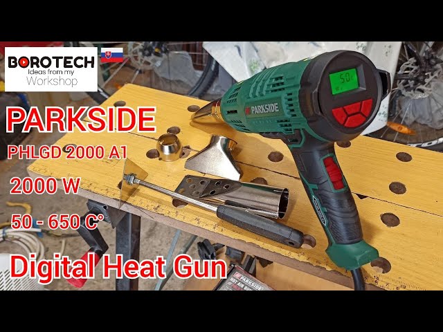 PARKSIDE Cordless Hot Glue Gun 500 - E3 PHP - UNBOXING YouTube (Heißklebepistole)