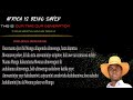 UNAWEZA YESU NICE MUSIC BEAT INSTRUMENTAL GOSPEL LAND ONESMO SWEET CHANNEL
