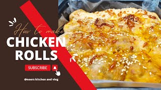 chicken rolls recipe | stuffed creamy dinner rolls recipe | iftar recipes | Ramadan recipes