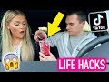 WE TESTED VIRAL TikTok LIFE HACKS *INSANE RESULTS*