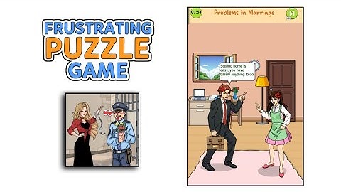 Frustrating Puzzle Game level 25 | problems in marriage Gameplay