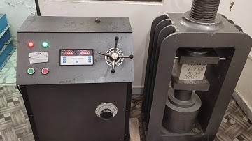 Digital Cube Testing Machine