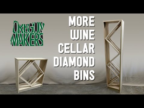 More Wine Cellar Diamond Bins