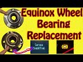 How to Replace a Front Wheel Bearing on a Chevy Equinox to Fix Stabilitrak and ABS Light Issue