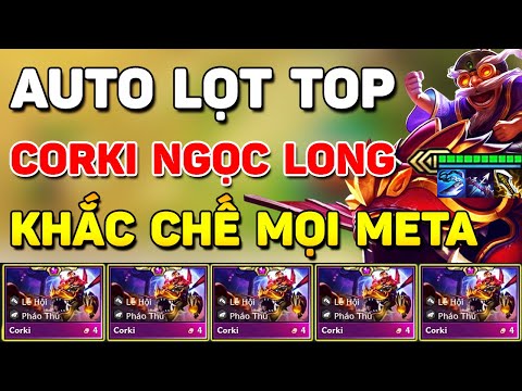 AUTO LỌT TOP VỚI META CORKI NGỌC LONG ĐANG ĐƯỢC THÁCH ĐẤU SỬ DỤNG NHIỀU NHẤT HIỆN TẠI ĐTCL MÙA 7