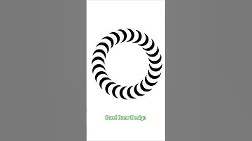 😮Round 3D Circle Design in Corel Draw #short #coreldraw #advancetechraja