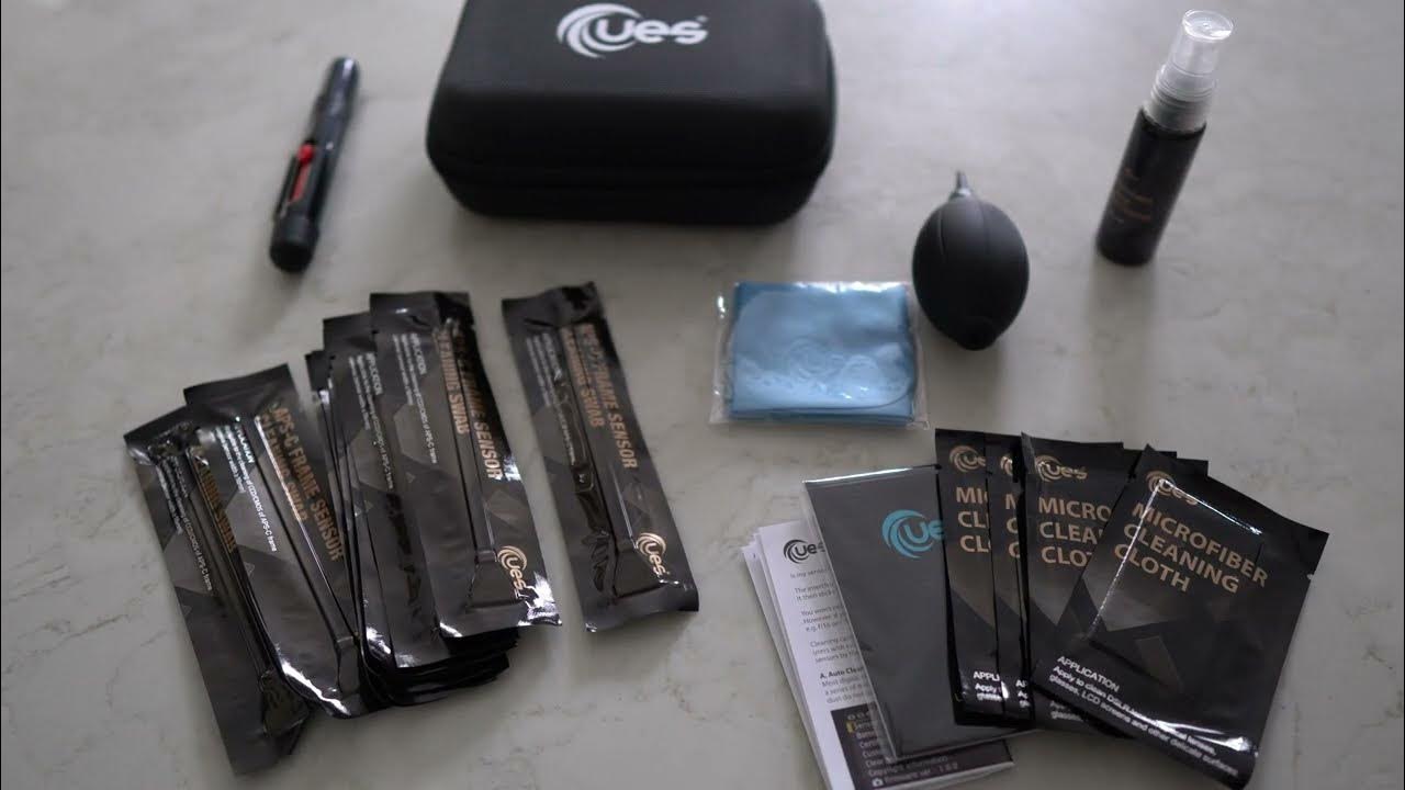 Unboxing UES DSLR Camera Sensor and Lens Cleaning Travel Kit YouTube