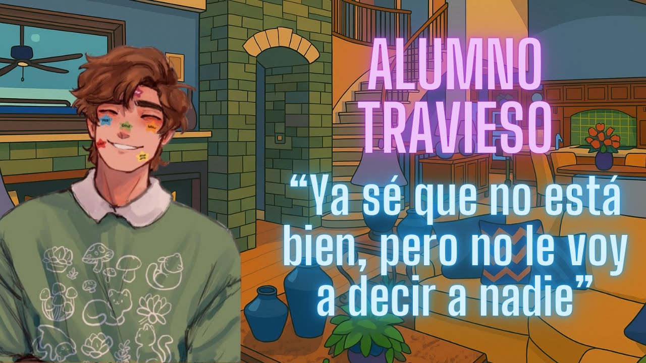 ASMR BL | Tu alumno travieso tiene otras intenciones contigo... | Roleplay [M4M] [HxH]