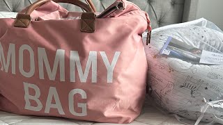 Pack My Hospital Bag With Me At 39 Weeks Pregnant❤️🐣 Links Are In My Amazon Storefront🛍️