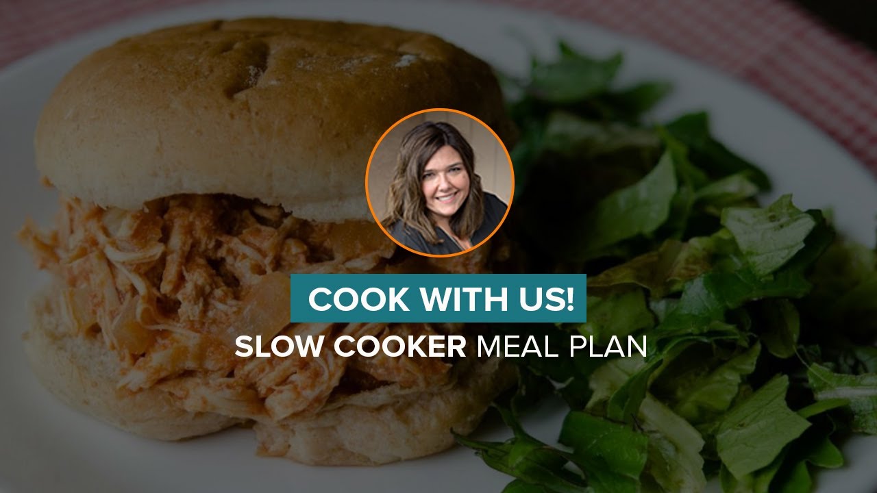 Slow Cooker Make One Freeze One Meal Plan - YouTube