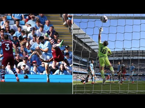 Mohammed Kudus Bicycle Goal | Manchester City - West Ham 3-1 Highlights Goals | Premier League 23/24