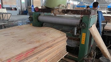 plywood glue spreader machine