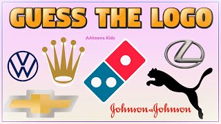 Guess the Famous LOGO | Fun Logo Trivia for Kids | Trivia for Kids | @AAtoonsKids screenshot 1