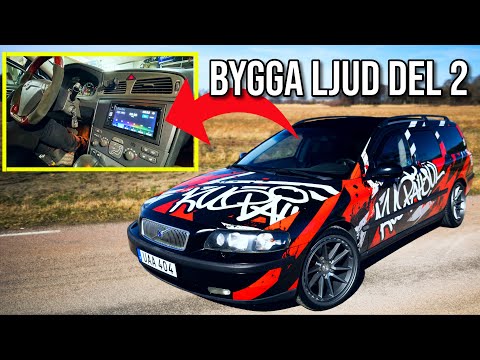 BYGGA BILLJUD: MONTERA DUBBELDIN STEREO & KABELDRAGNING - [VLOGG #458]