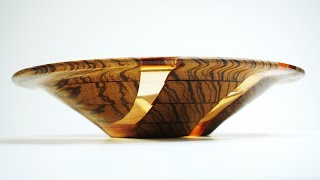 Woodturning | The Tiger Bowl | Like Glass!