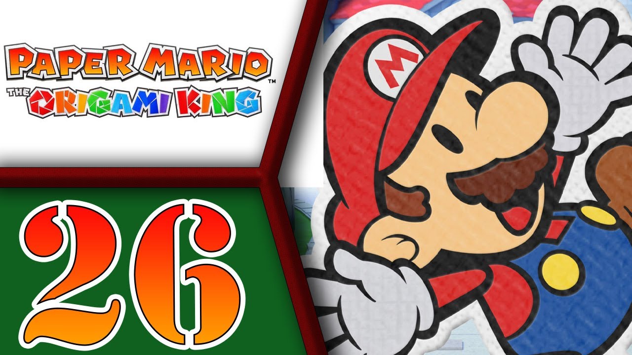 Paper Mario The Origami King playthrough pt26 Ice Vellumental Temple