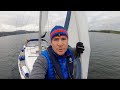 Single handed sailing Scotland, Largs to Tarbert, Sailing Sula.