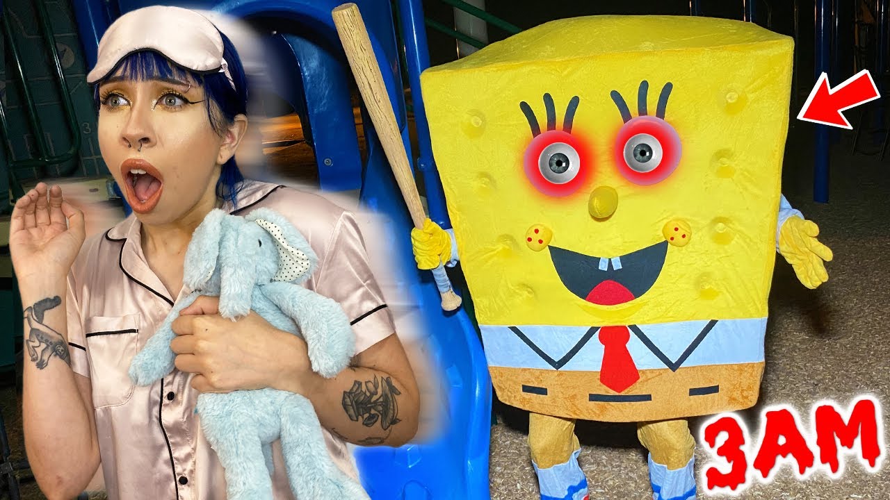 Scary Spongebob Attacked Us At 3am Summoning Spongebob Exe Youtube