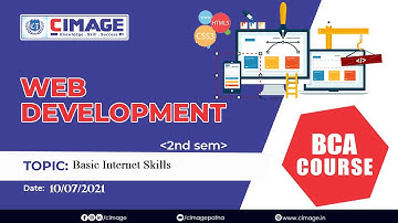 Web Development-Basics-BCA-AKU-2nd Sem(2020-2023) By Nilesh Sir Dt:10/07/2021,CIMAGE PATNA