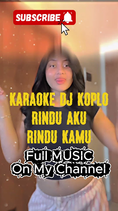 Karaoke Rindu Aku Rindu Kamu  #karaoke #karaokekoploterbaru #djkoplo #coverlagu #dangdut
