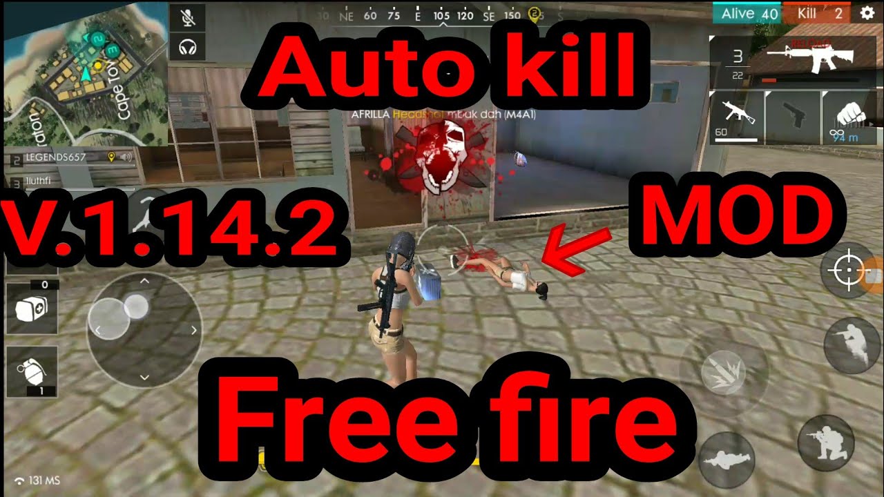 FREE FIRE V. 1.14.2 (APK MOD).(100%WORK & NO ROOT) by EX zee - 