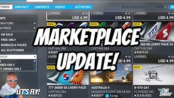MSFS Xbox Marketplace Update 10.26.23! | Microsoft Flight Simulator | MSFS2020