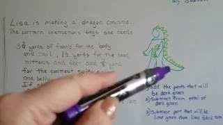 Grade 6 Math #3.6, Problem Solving - Choose an operation