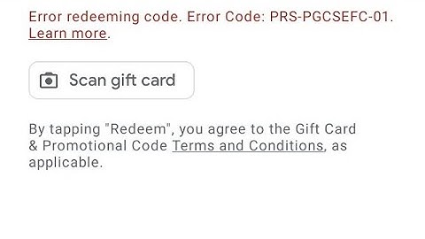 redem code error prs-pgcsefc-01 solve to easy 😱 full solution and explation👍