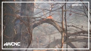 NC's biggest wildfires remain 0% contained