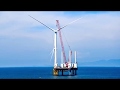 서남해 해상풍력 풍력 발전기 설치 영상