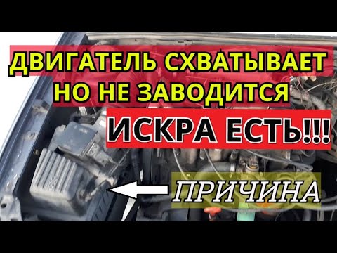 МАШИНА СХВАТЫВАЕТ НО НЕ ЗАВОДИТСЯ. ДВИГАТЕЛЬ НЕ ЗАВОДИТСЯ. ДВИГАТЕЛЬ  ЗАВОДИТСЯ И СРАЗУ ГЛОХНЕТ