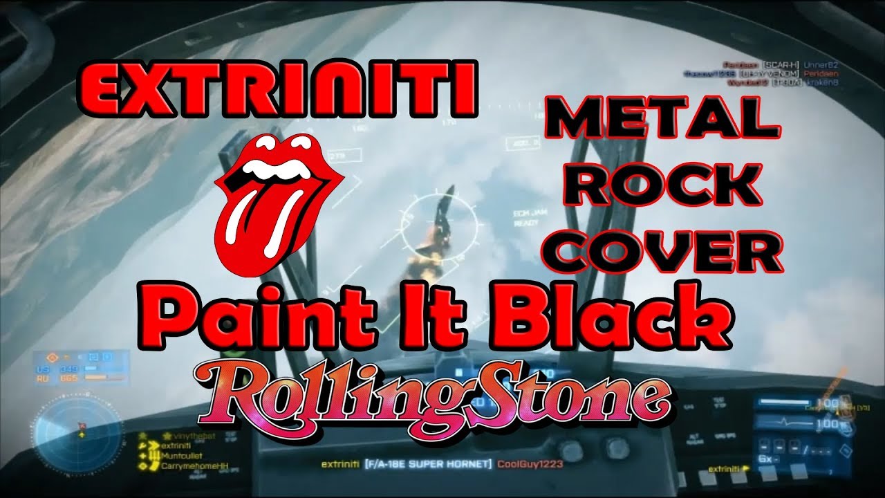 Extriniti "Paint It Black" Metal Rock Cover (The Rolling Stones) YouTube